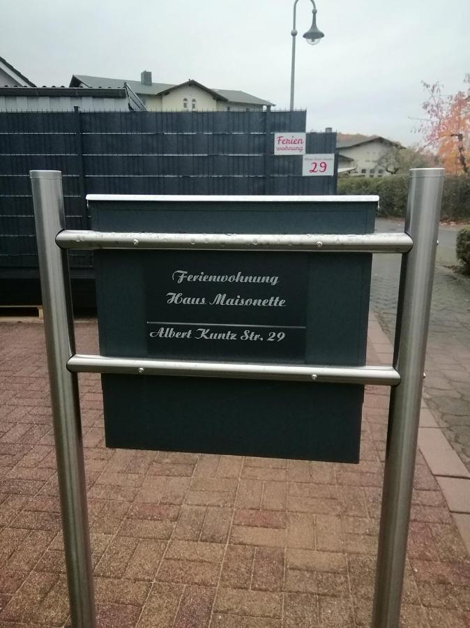 Haus Maisonette Am Harz Niedersachswerfen エクステリア 写真